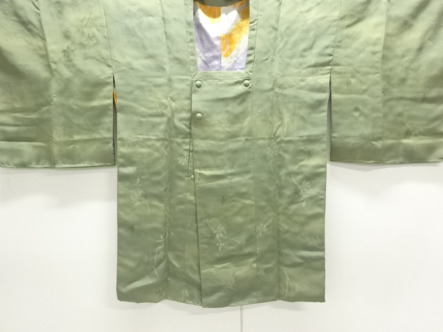 JAPANESE MICHIYUKI COAT / WOVEN BRANCH FLOWER